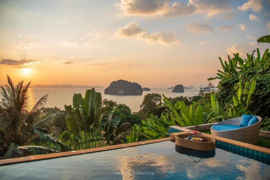 เขาทองพูลวิลล่ากระบี่ Khaotong Pool Villa Krabi Ban Nai Sa Exteriör bild