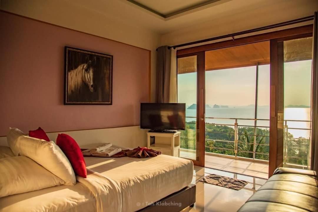 เขาทองพูลวิลล่ากระบี่ Khaotong Pool Villa Krabi Ban Nai Sa Exteriör bild