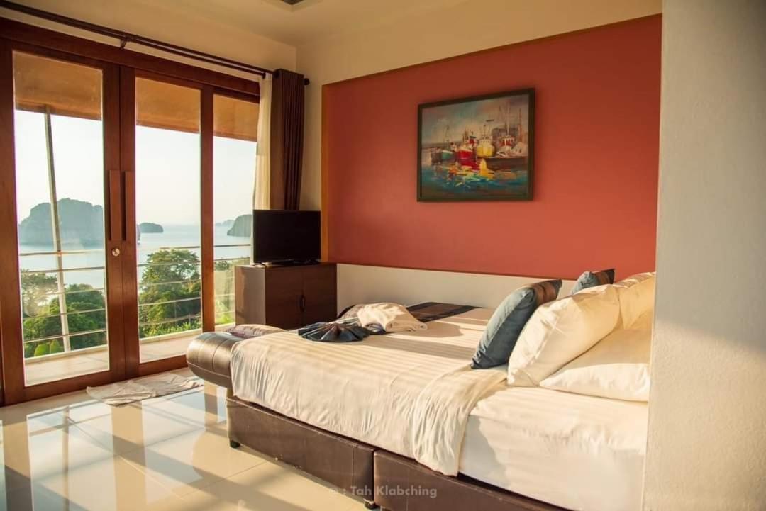 เขาทองพูลวิลล่ากระบี่ Khaotong Pool Villa Krabi Ban Nai Sa Exteriör bild