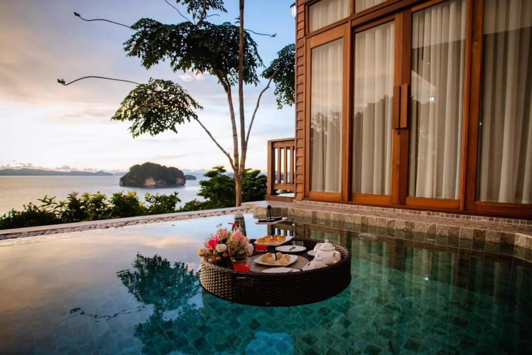 เขาทองพูลวิลล่ากระบี่ Khaotong Pool Villa Krabi Ban Nai Sa Exteriör bild