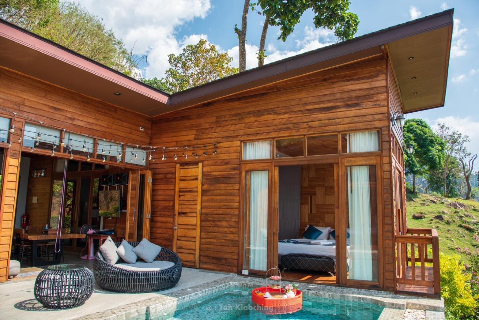 เขาทองพูลวิลล่ากระบี่ Khaotong Pool Villa Krabi Ban Nai Sa Exteriör bild