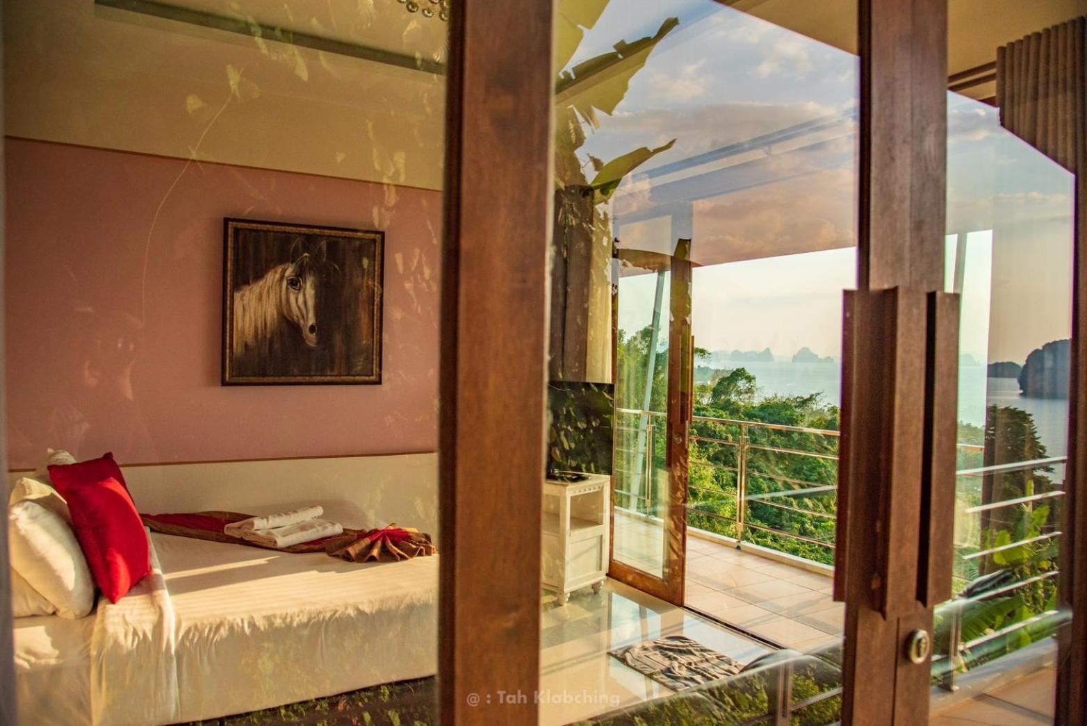 เขาทองพูลวิลล่ากระบี่ Khaotong Pool Villa Krabi Ban Nai Sa Exteriör bild