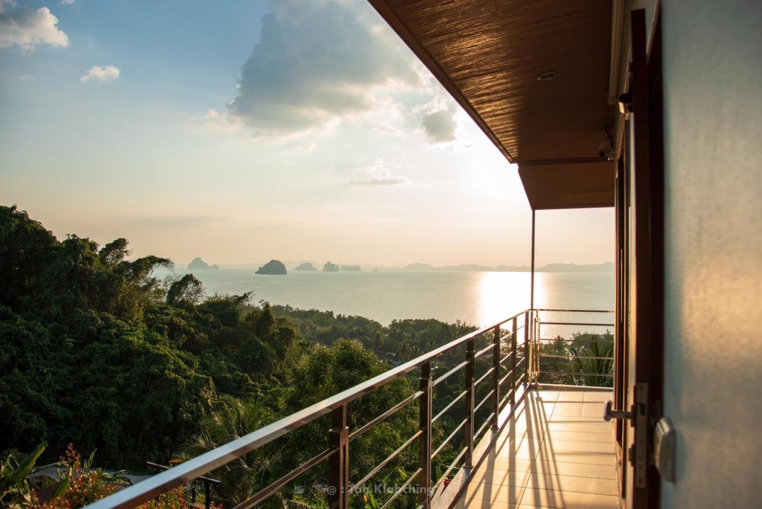 เขาทองพูลวิลล่ากระบี่ Khaotong Pool Villa Krabi Ban Nai Sa Exteriör bild