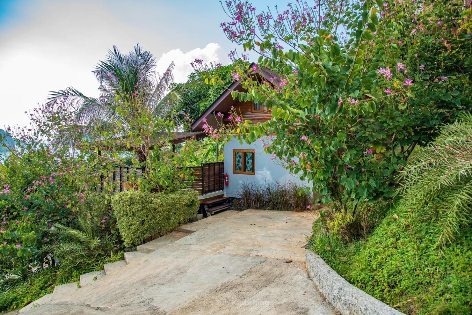 เขาทองพูลวิลล่ากระบี่ Khaotong Pool Villa Krabi Ban Nai Sa Exteriör bild