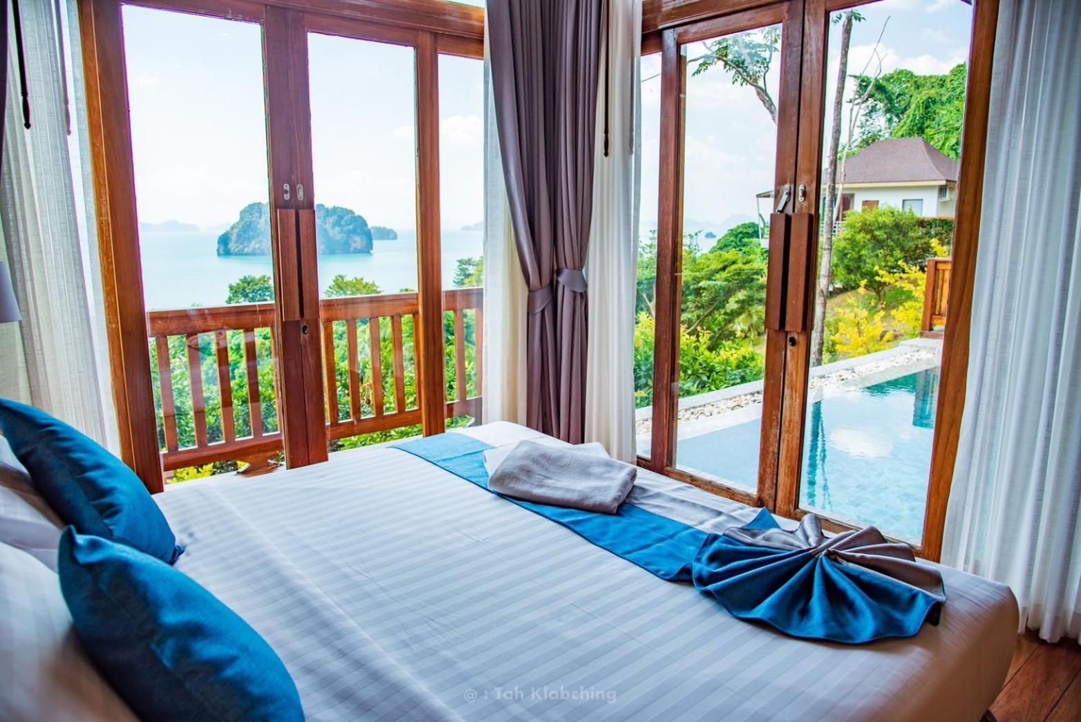 เขาทองพูลวิลล่ากระบี่ Khaotong Pool Villa Krabi Ban Nai Sa Exteriör bild