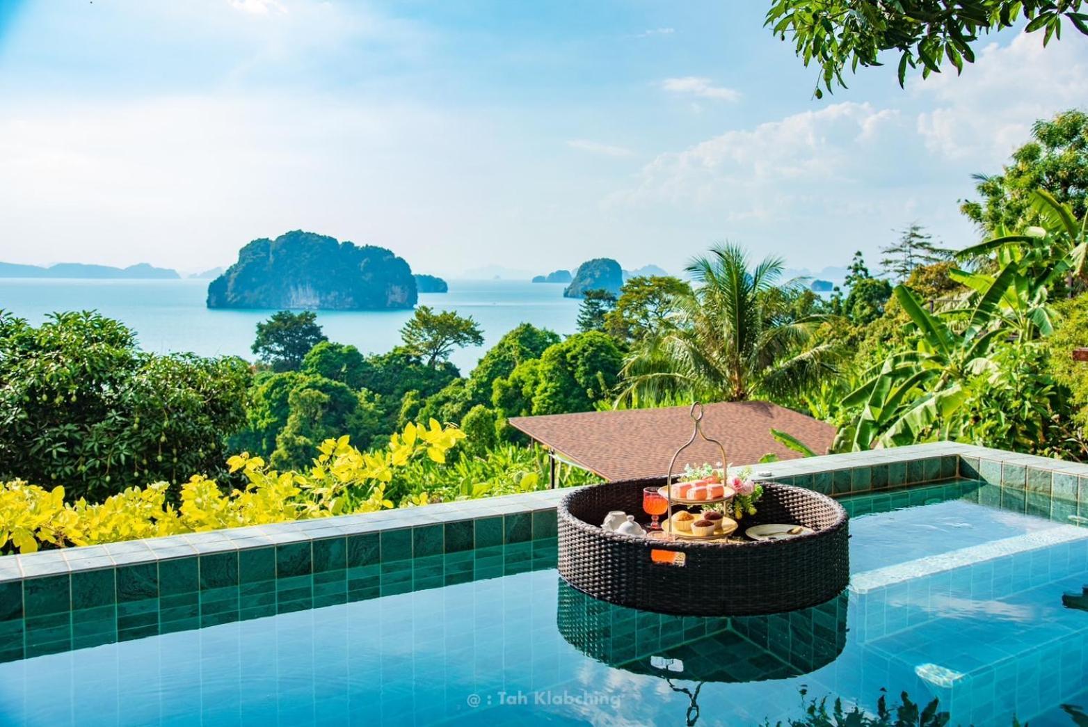 เขาทองพูลวิลล่ากระบี่ Khaotong Pool Villa Krabi Ban Nai Sa Exteriör bild