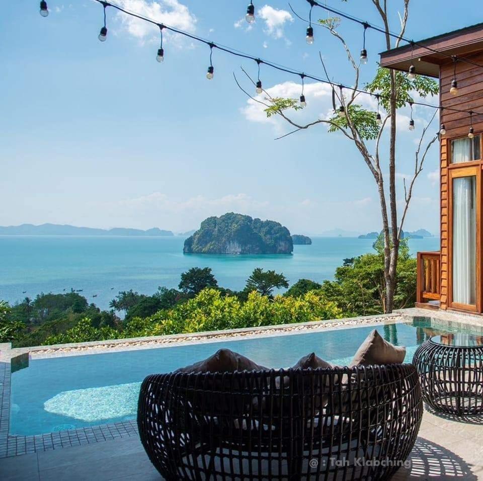 เขาทองพูลวิลล่ากระบี่ Khaotong Pool Villa Krabi Ban Nai Sa Exteriör bild