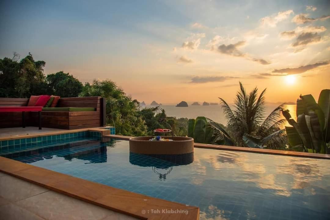 เขาทองพูลวิลล่ากระบี่ Khaotong Pool Villa Krabi Ban Nai Sa Exteriör bild