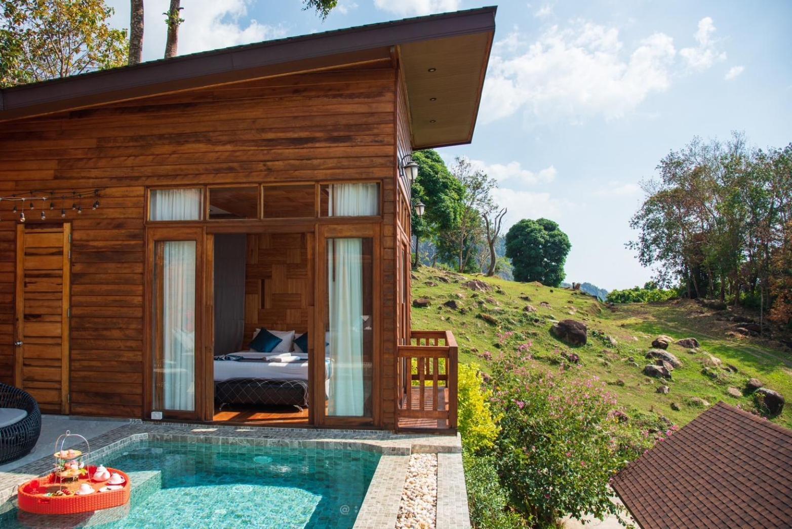 เขาทองพูลวิลล่ากระบี่ Khaotong Pool Villa Krabi Ban Nai Sa Exteriör bild