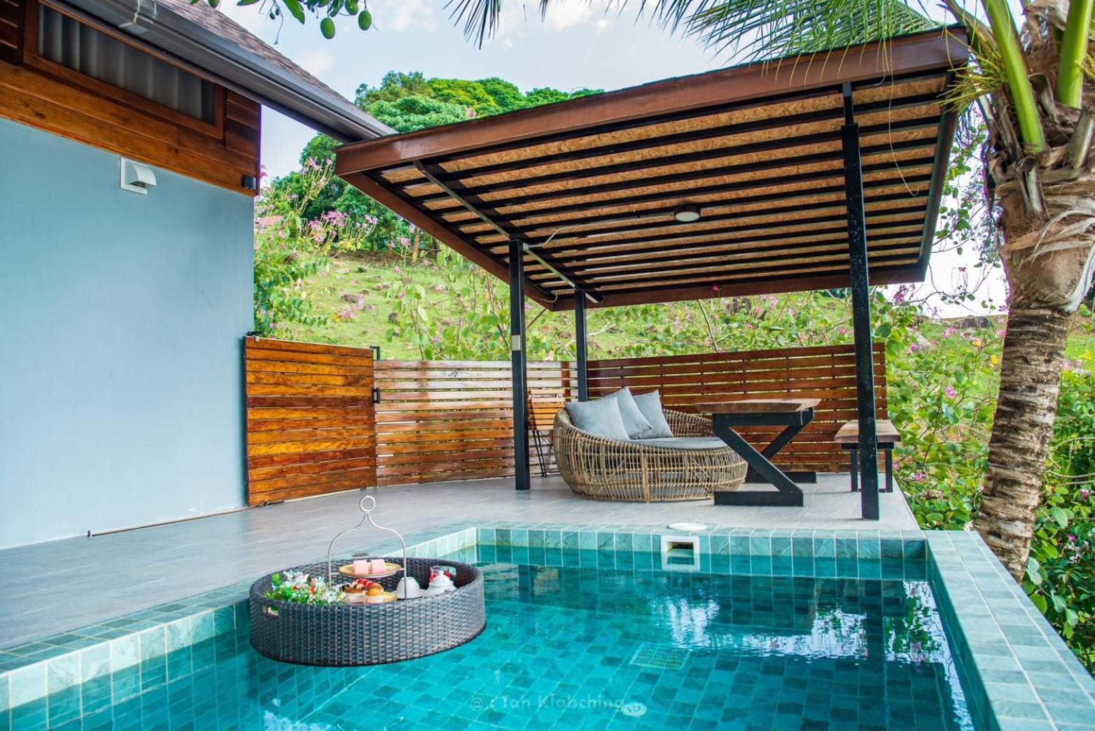 เขาทองพูลวิลล่ากระบี่ Khaotong Pool Villa Krabi Ban Nai Sa Exteriör bild