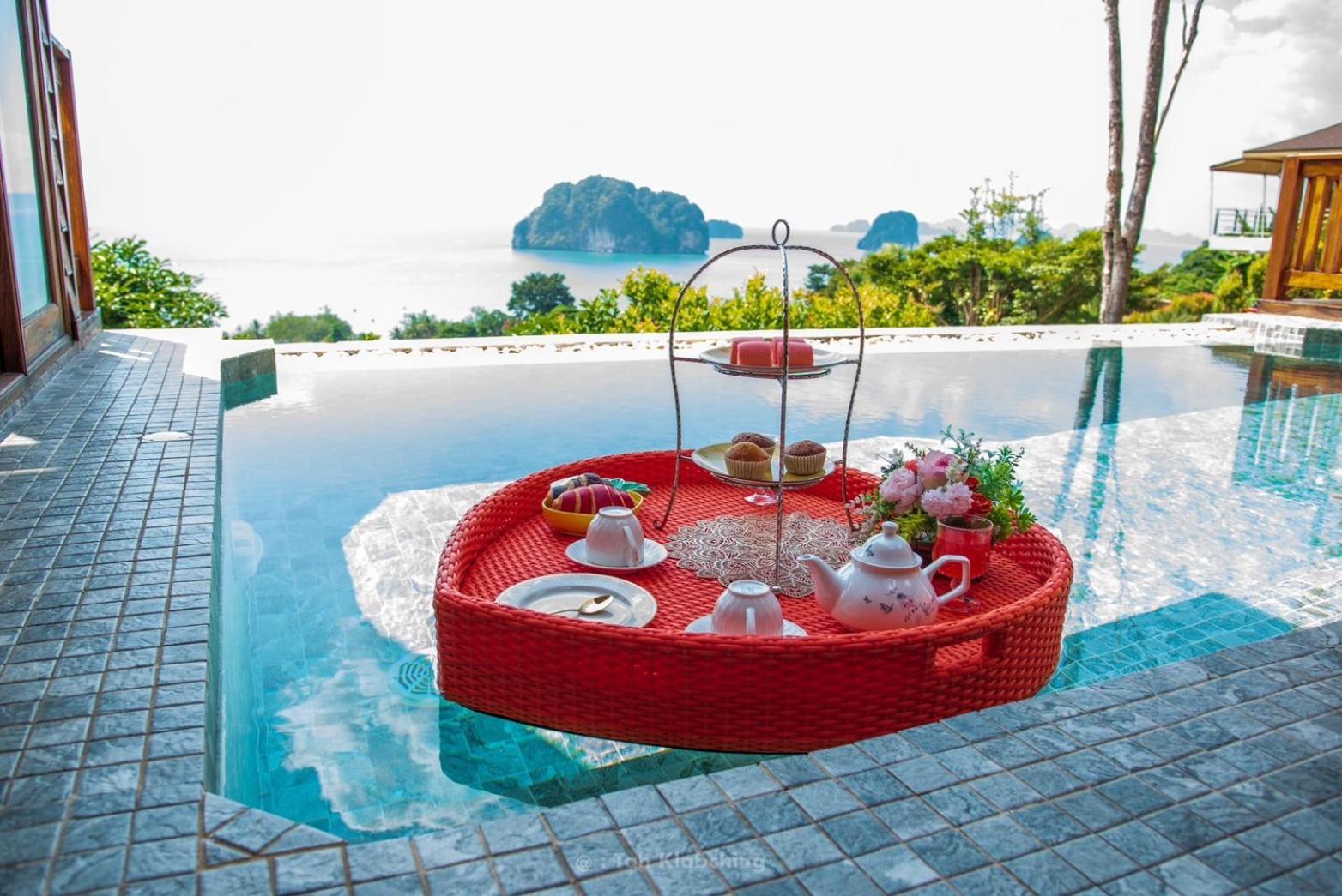 เขาทองพูลวิลล่ากระบี่ Khaotong Pool Villa Krabi Ban Nai Sa Exteriör bild