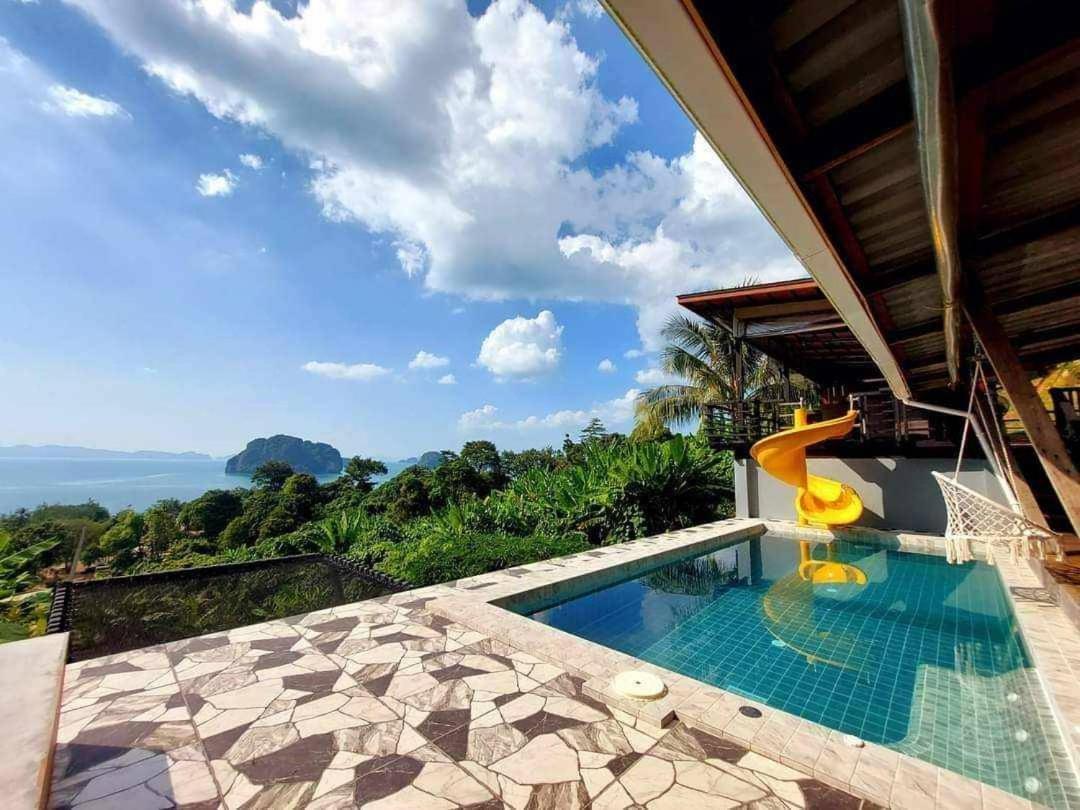 เขาทองพูลวิลล่ากระบี่ Khaotong Pool Villa Krabi Ban Nai Sa Exteriör bild