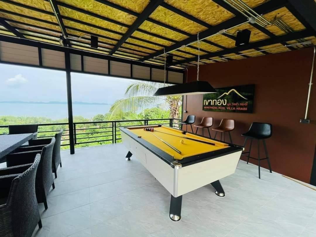 เขาทองพูลวิลล่ากระบี่ Khaotong Pool Villa Krabi Ban Nai Sa Exteriör bild