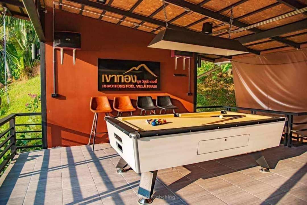เขาทองพูลวิลล่ากระบี่ Khaotong Pool Villa Krabi Ban Nai Sa Exteriör bild